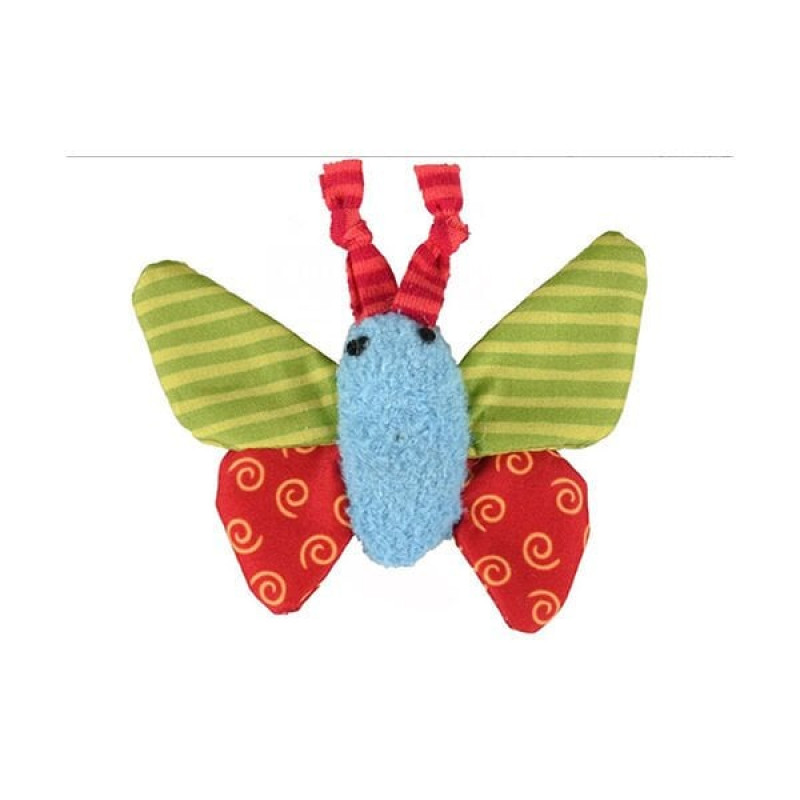 Flamingo 2 Adet Yowly Kelebek 9 Cm | Peluş Kedi Oyuncağı