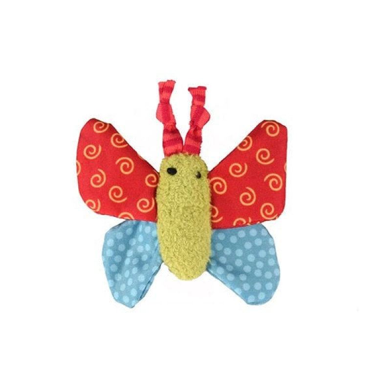 Flamingo 2 Adet Yowly Kelebek 9 Cm | Peluş Kedi Oyuncağı