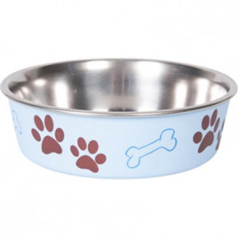 21 cm 1500 ml Bella Çelik Mama Kabı Açık Mavi | Metal Mama Ve Su Kabı 21 cm 1500 ml Bella Çelik Mama Kabı Açık Mavi | Metal Mama Ve Su Kabı