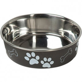 21 Cm Bella Mama Kabı Siyah | Metal Mama Ve Su Kabı 21 Cm Bella Mama Kabı Siyah | Metal Mama Ve Su Kabı