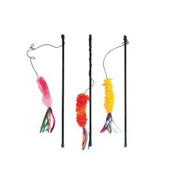 Flamingo 25 Cm Tüylü Kısa Olta | Kedi Oltası