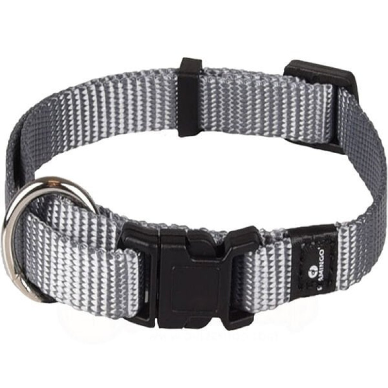 Flamingo 30-45 Cm Boyun Tasması Gri | Köpek Boyun Tasması