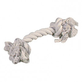 30 cm 2 Düğümlü İp Bej Oyuncağı M | Köpek Diş İpi 30 cm 2 Düğümlü İp Bej Oyuncağı M | Köpek Diş İpi