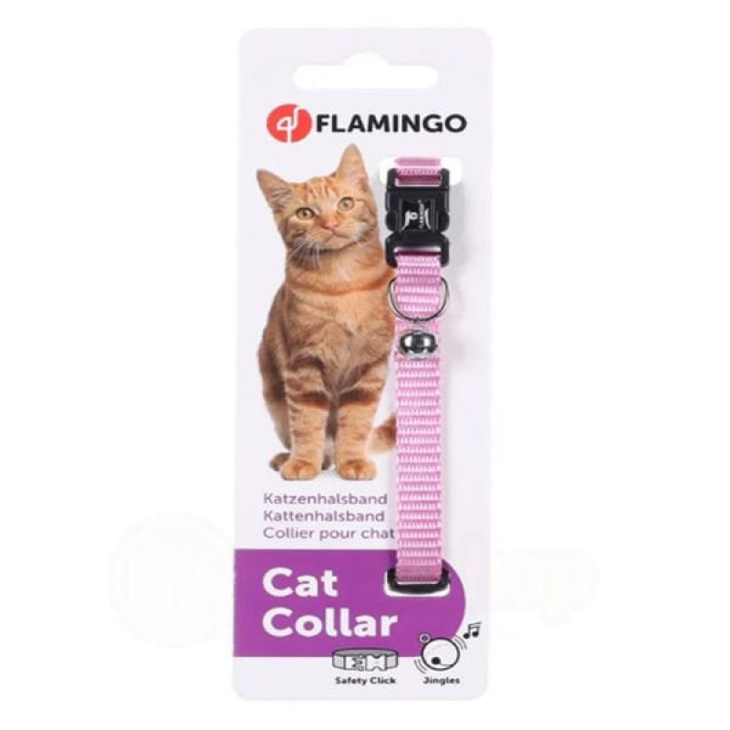 Flamingo 30 cm Art Sport Boyun Tasması Pembe | Kedi Boyun Tasması Flamingo 30 cm Art Sport Boyun Tasması Pembe | Kedi Boyun Tasması