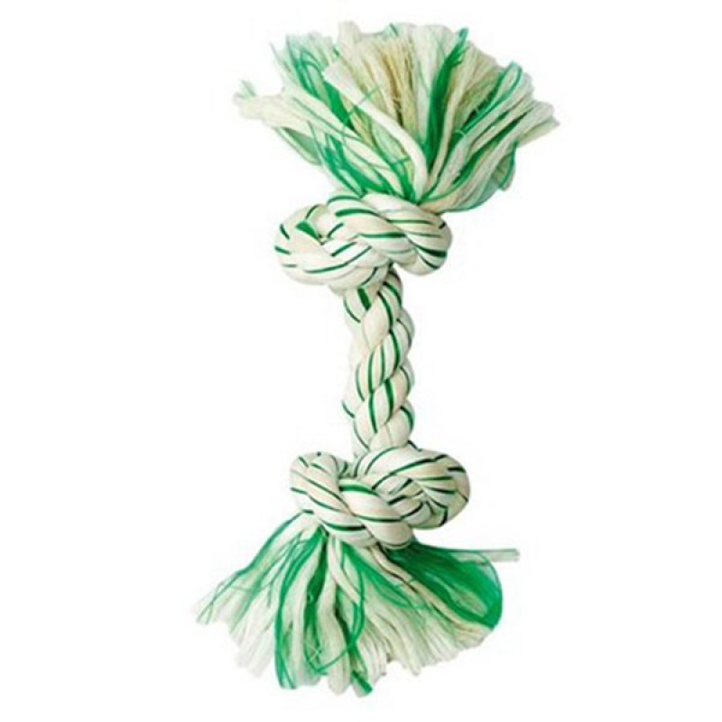 Flamingo 37cm Naneli İp Kemik | Köpek Diş İpi Flamingo 37cm Naneli İp Kemik | Köpek Diş İpi