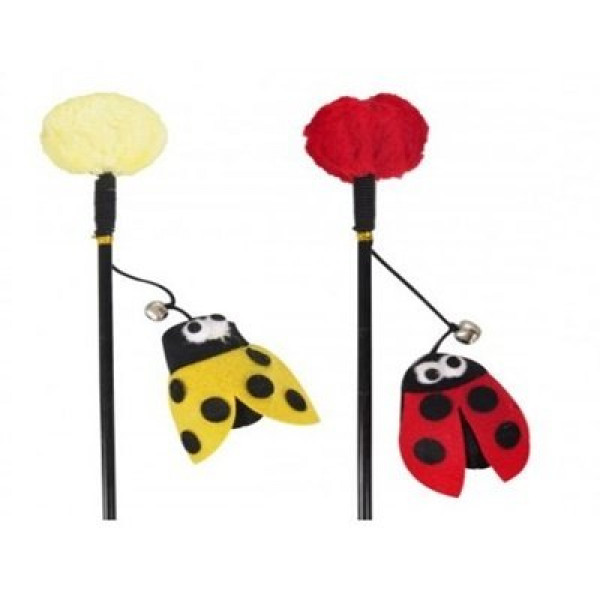 Flamingo 4 x 9 x 5 Cm Uğur Böceği Olta | Kedi Oltası