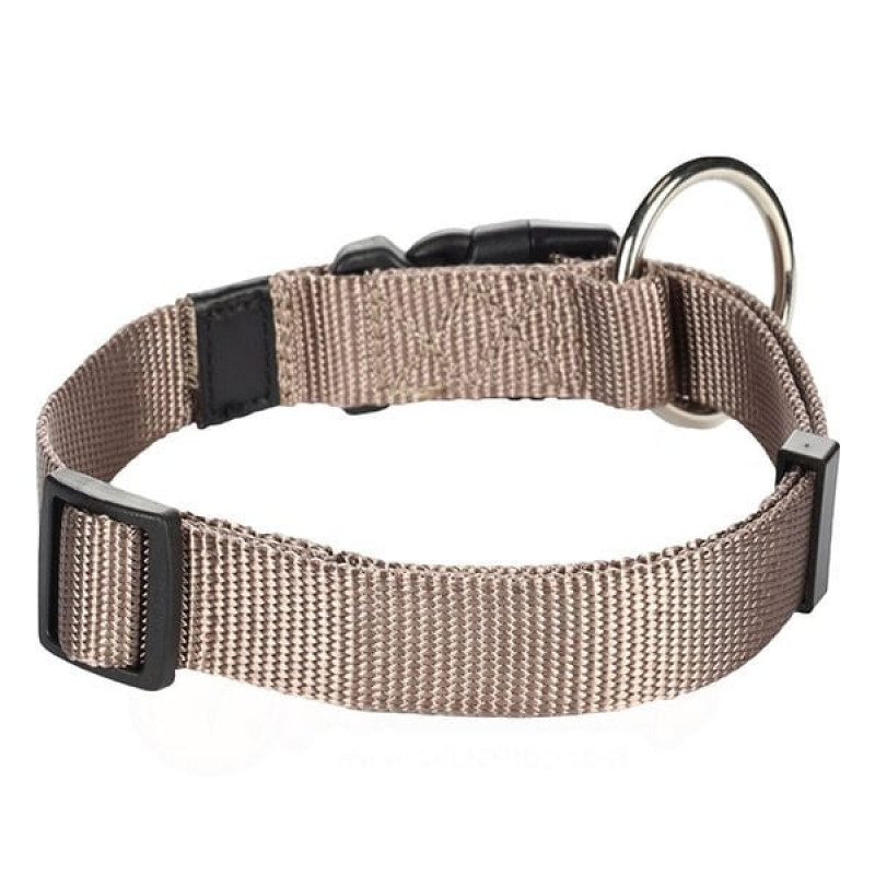 Flamingo 40-55 Cm Boyun Tasması Gri | Köpek Boyun Tasması