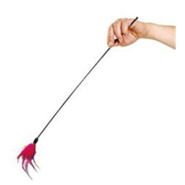 Flamingo 59cm Tüylü Olta Çubuk | Kedi Oltası