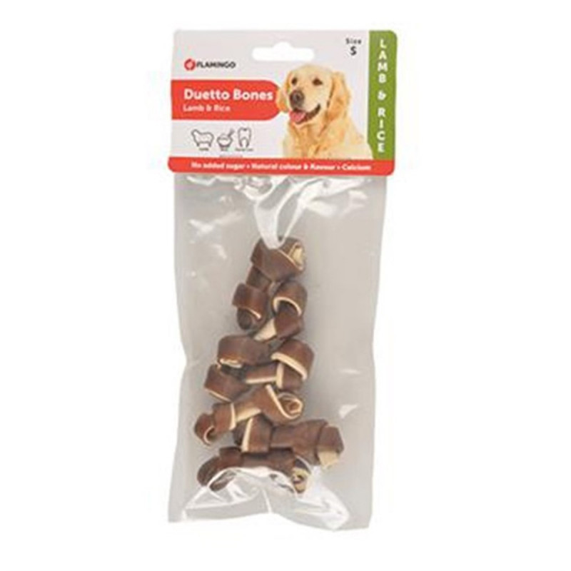 Flamingo 6'lı S Duetto Lamb & Rice 90 Gr | Köpek Kemik Ödül Maması Flamingo 6'lı S Duetto Lamb & Rice 90 Gr | Köpek Kemik Ödül Maması