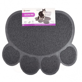 60x45 Cm Pati Şekilli Kum Paspası Gri | Kedi Tuvalet Paspası 60x45 Cm Pati Şekilli Kum Paspası Gri | Kedi Tuvalet Paspası