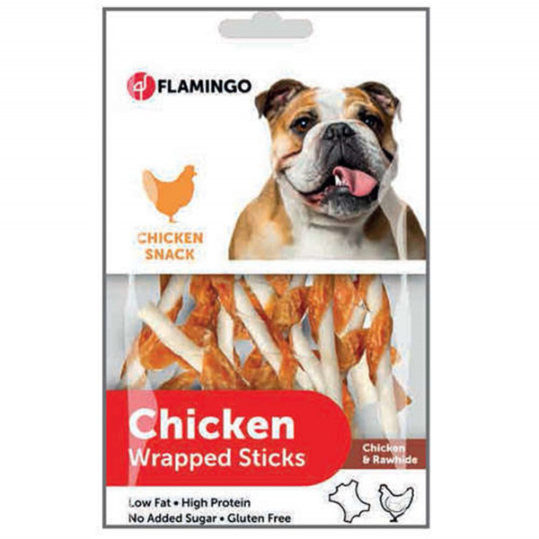 Flamingo 65 Gr Chick'n Snack Wrapped Sticks | Köpek Kemik Ödül Maması