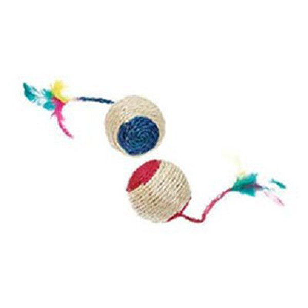 Flamingo 6cm Hasir Top | Kedi Top Oyuncak