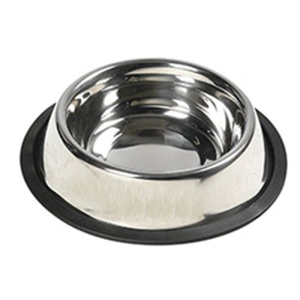 Flamingo 710 ml Kaydırmaz Çelik Mama Kabı | Metal Mama Ve Su Kabı