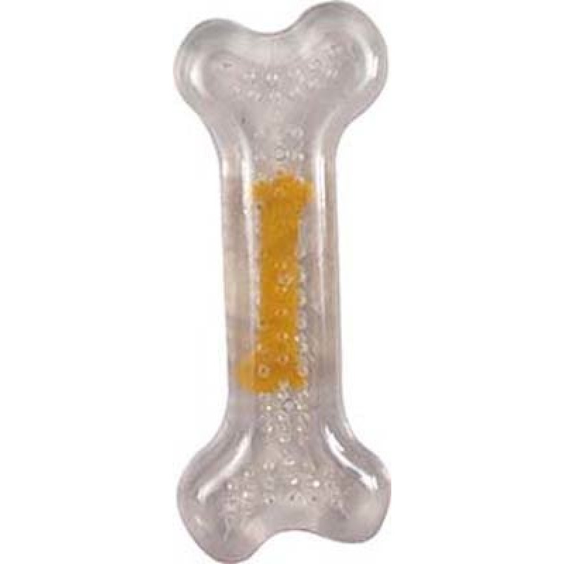 Flamingo 8 Cm Tavuk Kokulu Şeffaf Kemik Oyuncak S | Kemik Şekilli Köpek Oyuncağı Flamingo 8 Cm Tavuk Kokulu Şeffaf Kemik Oyuncak S | Kemik Şekilli Köpek Oyuncağı