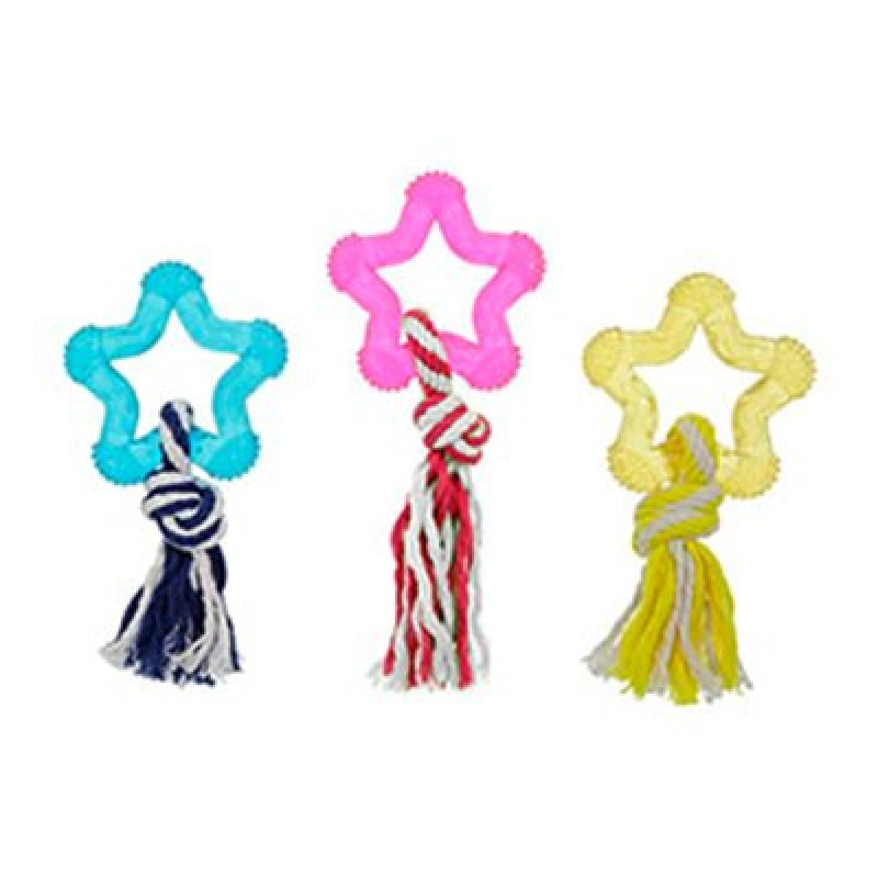 Flamingo 8 cm Yıldız İpli Oyuncak | Köpek Çiğneme Flamingo 8 cm Yıldız İpli Oyuncak | Köpek Çiğneme