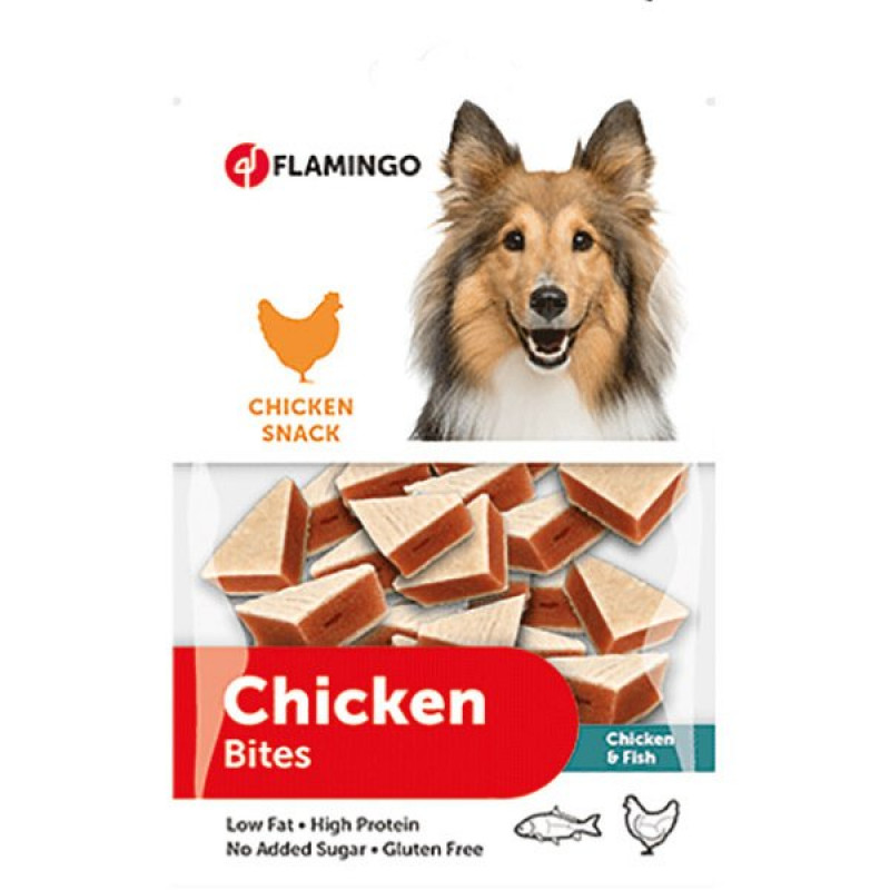 Flamingo 85 Gr Tavuk Ve Balıklı Sandviç | Köpek Atıştırmalık Ödül Maması Flamingo 85 Gr Tavuk Ve Balıklı Sandviç | Köpek Atıştırmalık Ödül Maması