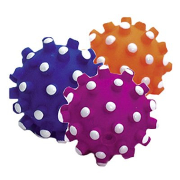 Flamingo 9 cm Vinil Sesli Kirpi Top | Sesli Köpek Oyuncağı