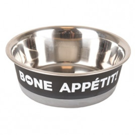 900 Ml Appetit Desenli Mama Ve Su Kabı Siyah | Metal Mama Ve Su Kabı 900 Ml Appetit Desenli Mama Ve Su Kabı Siyah | Metal Mama Ve Su Kabı