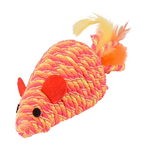 Flamingo Bibi Fare Oyuncak Turuncu | Kedi Fare Oyuncak