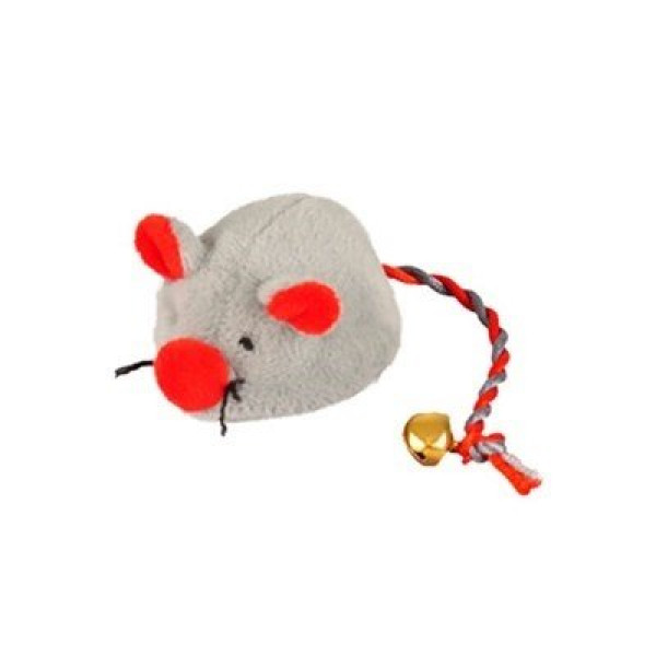 Flamingo Jerry Zilli Fare Gri Oyuncak | Kedi Fare Oyuncak