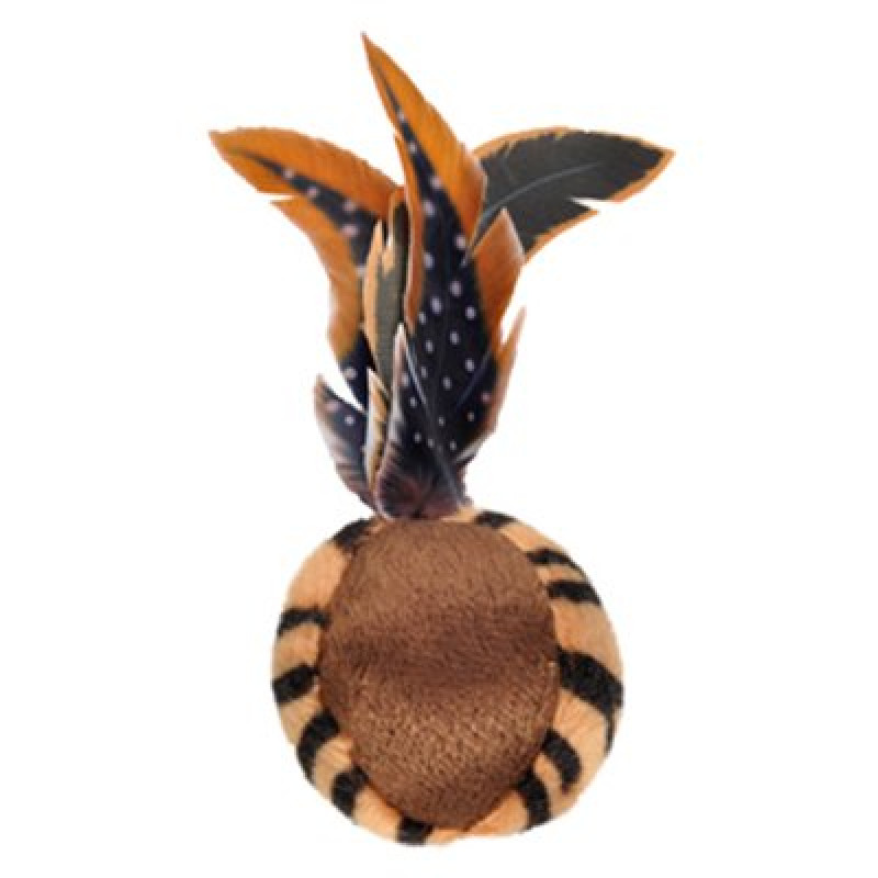 Flamingo Jungle Tüylü Top Oyuncak | Kedi Top Oyuncak Flamingo Jungle Tüylü Top Oyuncak | Kedi Top Oyuncak