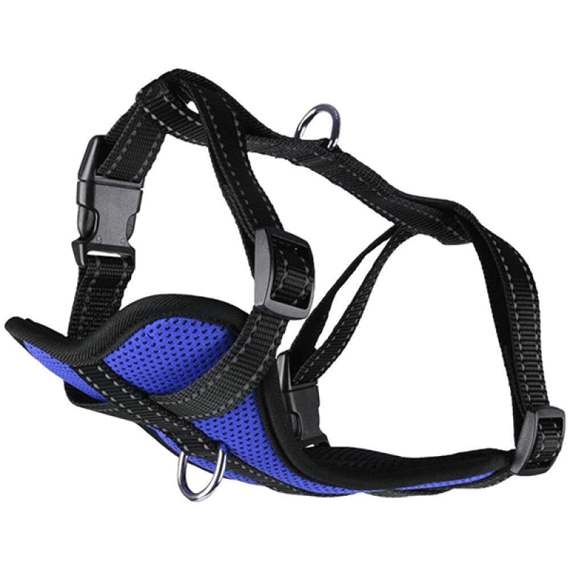 Flamingo Medium Milou Göğüs Tasması Mavi 40-55 Cm | Köpek Göğüs Tasması Flamingo Medium Milou Göğüs Tasması Mavi 40-55 Cm | Köpek Göğüs Tasması