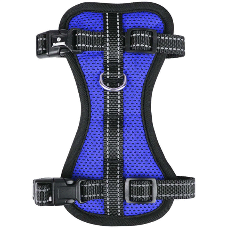 Flamingo Medium Milou Göğüs Tasması Mavi 40-55 Cm | Köpek Göğüs Tasması