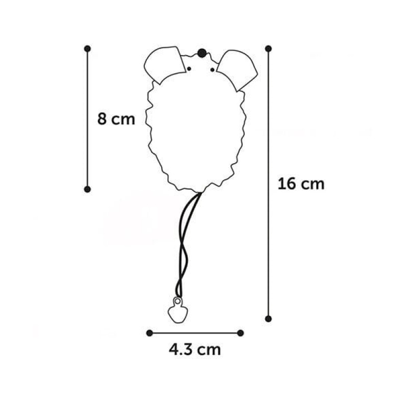 Flamingo Multo Fare Pembe Mavi | Kedi Fare Oyuncak