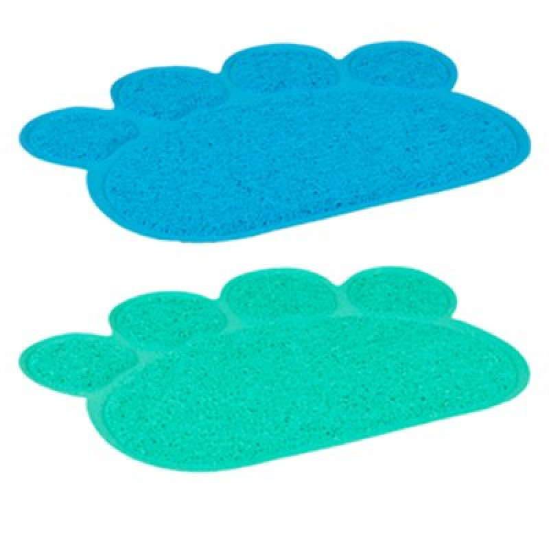 Flamingo Pati Şekilli Mavi ve Yeşil Tuvalet Paspası | Kedi Tuvalet Paspası Flamingo Pati Şekilli Mavi ve Yeşil Tuvalet Paspası | Kedi Tuvalet Paspası