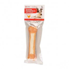 Rhide Tavuk Eti Kaplı Kemik Köpek Ödül Maması 20 Cm 210 Gr