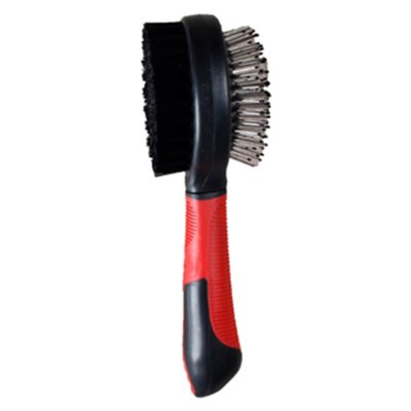 Flamingo Small Çift Taraflı Tarak ve Fırça | Köpek Tarağı Flamingo Small Çift Taraflı Tarak ve Fırça | Köpek Tarağı