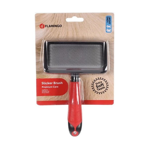 Flamingo Soft Tel Fırça | Köpek Tarağı