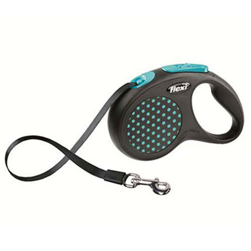 Flexi Design 5 Mt Şerit Medium Mavi 25 Kg | Otomatik Köpek Tasması Flexi Design 5 Mt Şerit Medium Mavi 25 Kg | Otomatik Köpek Tasması