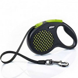 Design M 5 Mt Şerit Tasma Yeşil 25 Kg | Otomatik Köpek Tasması