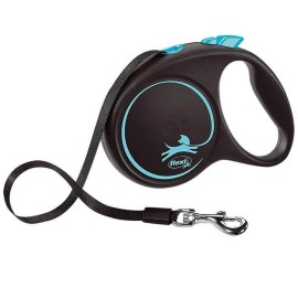 Flexi L 5 Mt Black Design Şerit Mavi