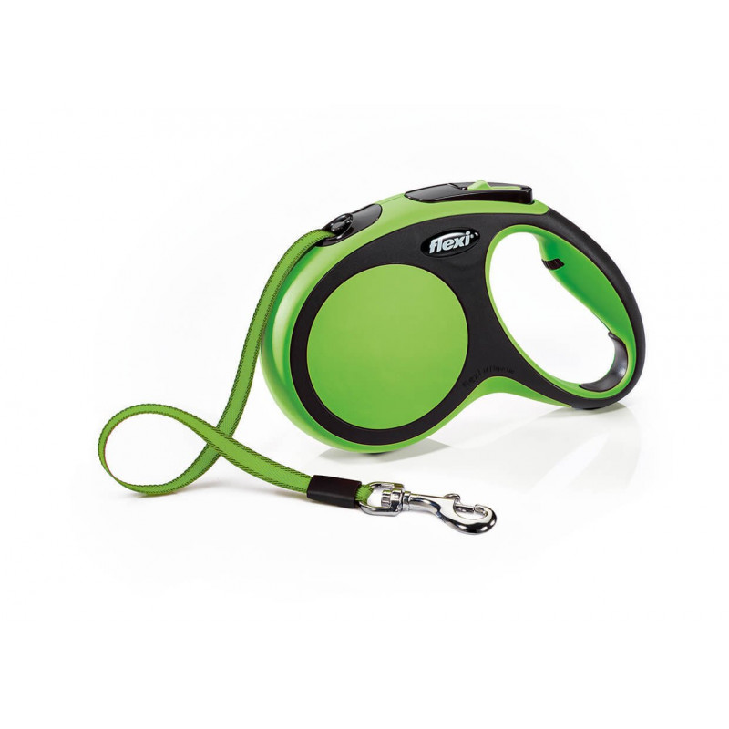 Flexi New Comfort 5M Şerit M Yesil | Otomatik Köpek Tasması