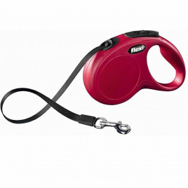 S 5 Mt New Classic Şerit Gezdirme Tasması Kırmızı | Otomatik Köpek Tasması S 5 Mt New Classic Şerit Gezdirme Tasması Kırmızı | Otomatik Köpek Tasması