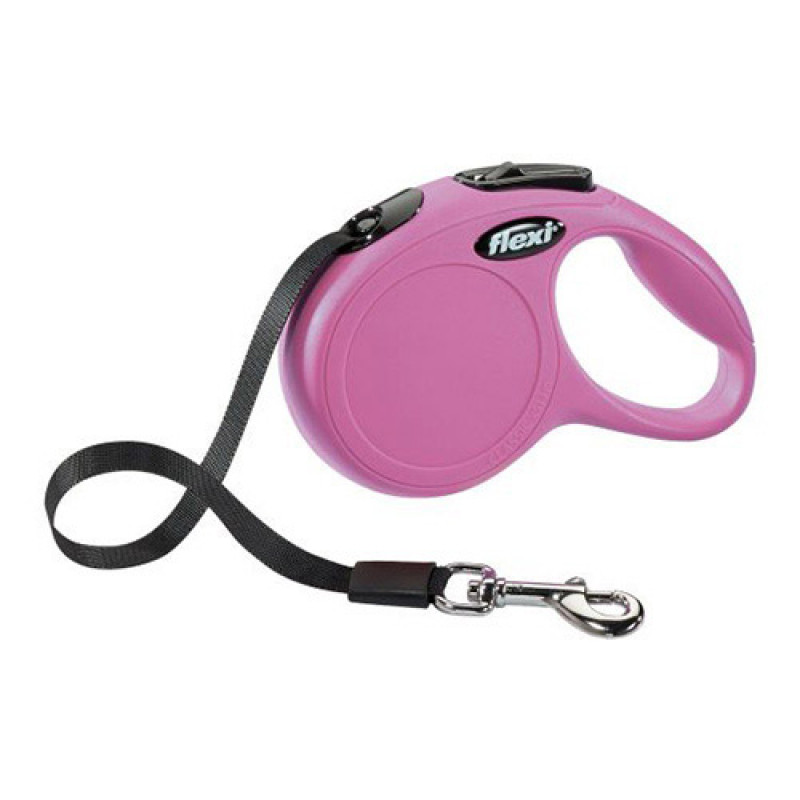 Flexi XS New Classic Şerit Otomatik Tasma Pembe 3 Mt | Otomatik Köpek Tasması Flexi XS New Classic Şerit Otomatik Tasma Pembe 3 Mt | Otomatik Köpek Tasması
