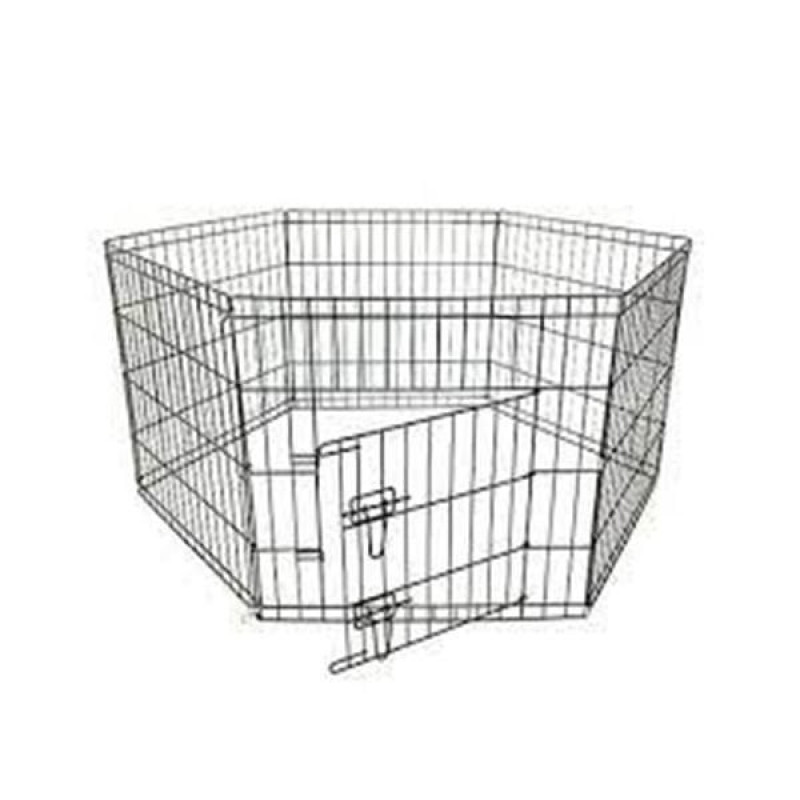 Flip 107x61 Cm Katlanır Tel 6 Panel Çit | Köpek Kapısı Flip 107x61 Cm Katlanır Tel 6 Panel Çit | Köpek Kapısı