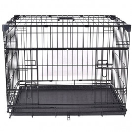 122x76x84h Cm Katlanır Kafes Siyah | Köpek Taşıma Çantası Ve Kafes 122x76x84h Cm Katlanır Kafes Siyah | Köpek Taşıma Çantası Ve Kafes