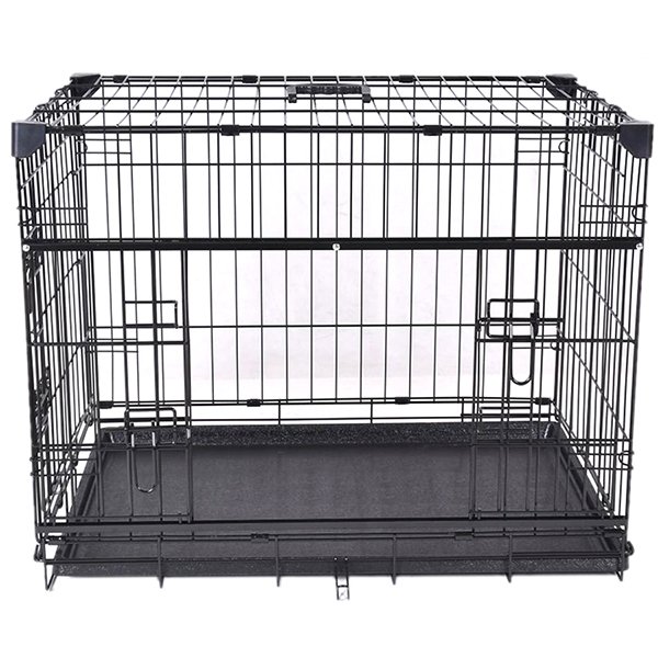 Flip 122x76x84h Cm Katlanır Kafes Siyah | Köpek Taşıma Çantası Ve Kafes