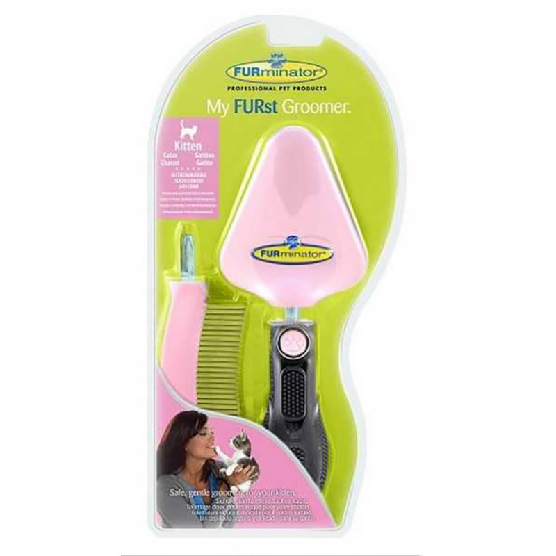 Furminator Yavru Kedi Tarak Seti | Yavru Kedi Bakım Furminator Yavru Kedi Tarak Seti | Yavru Kedi Bakım