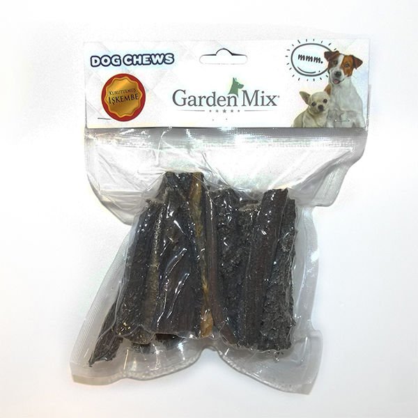 Garden Mix 100 Gr Kurutulmuş işkembe | Kurutulmuş Köpek Ödül Maması