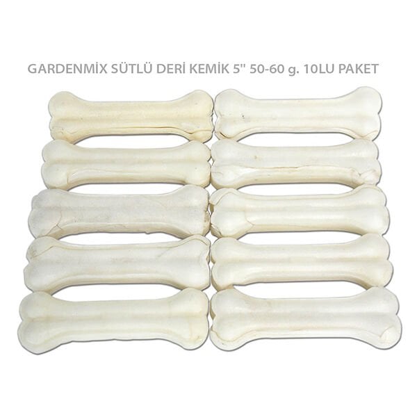 Garden Mix 10x60x12 Cm Sütlü Kemik | Köpek Press Çiğneme Kemiği