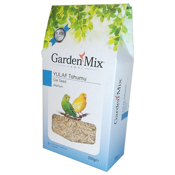 Garden Mix 250 Gr Platin Yem Yulaf | Kuş Yemi