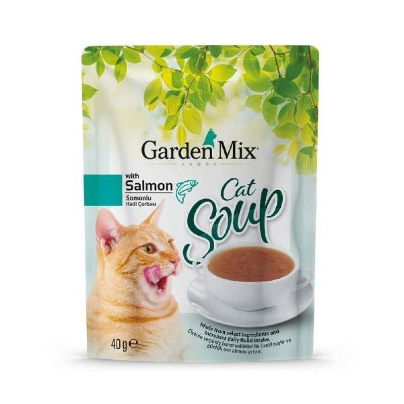 Garden Mix 40 Gr Somonlu Kedi Çorbası