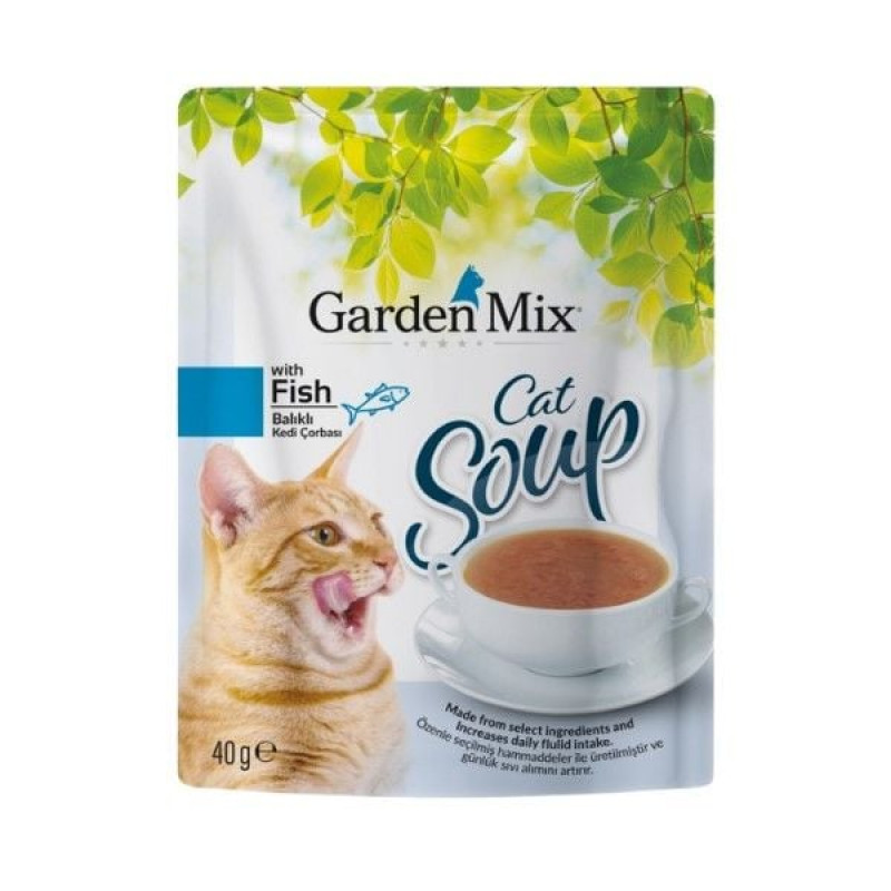 Garden Mix  40 Gr Ton Balıklı Kedi Çorbası 
