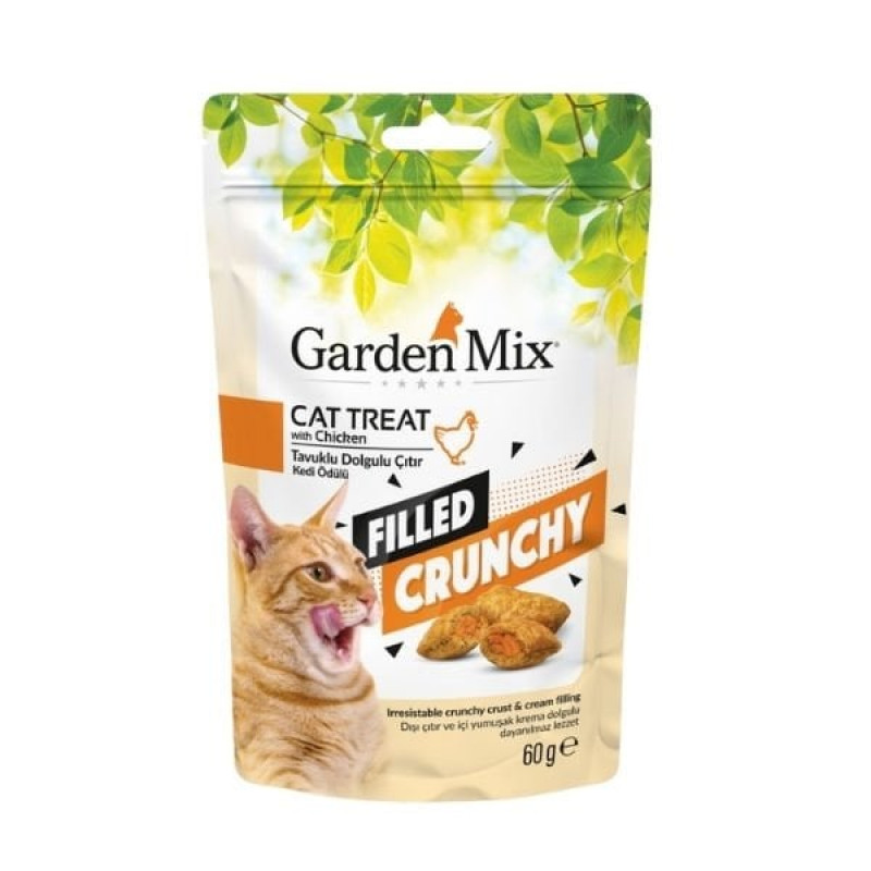 Garden Mix 60 Gr Tavuklu İçi Dolgulu Kedi Ödül Maması