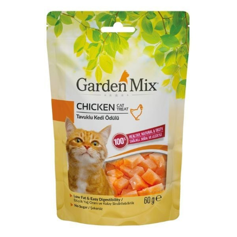 Garden Mix 60 Gr Tavuklu Ödül | Kedi Atıştırmalık Ödül Maması Garden Mix 60 Gr Tavuklu Ödül | Kedi Atıştırmalık Ödül Maması