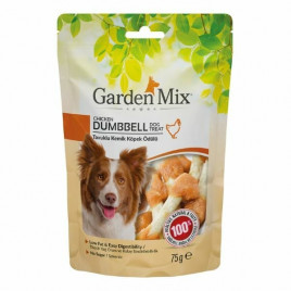 Garden Mix 75 Gr Chicken Dumbbell Tavuklu Kemik | Burgu Köpek Ödül Maması Garden Mix 75 Gr Chicken Dumbbell Tavuklu Kemik | Burgu Köpek Ödül Maması